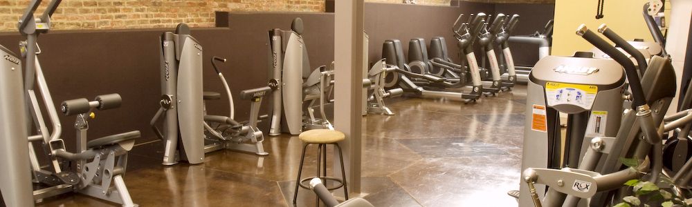 fitness weight area of the gym