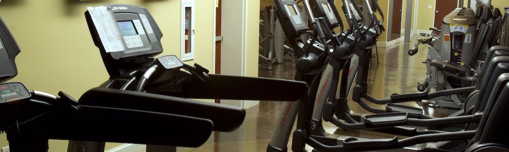 cardi area in the fitness/gym area